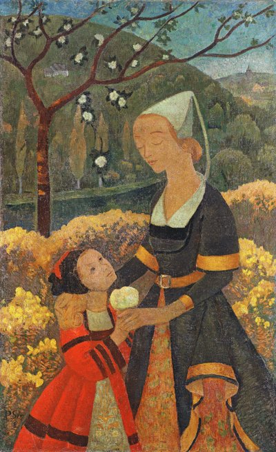 The Lady of Kerbrau by Paul Sérusier
